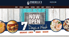 Desktop Screenshot of cinderellasrestaurant.com